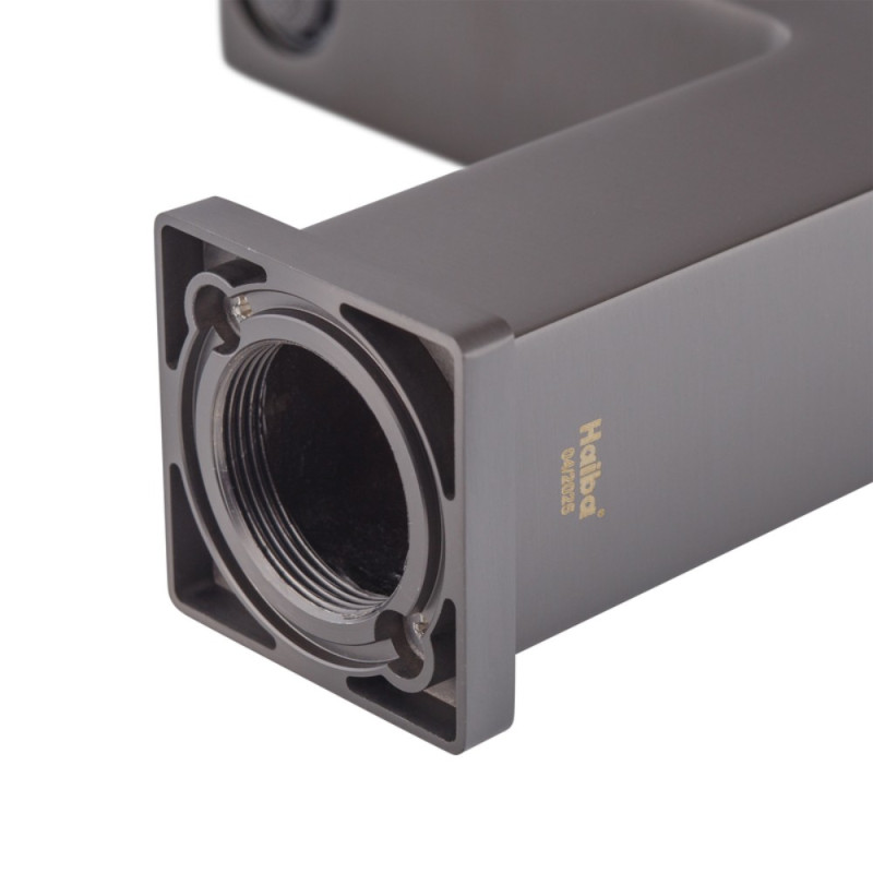 Змішувач для умивальника Haiba Kant 001 Graphite (Колір графіт) (HB9664)