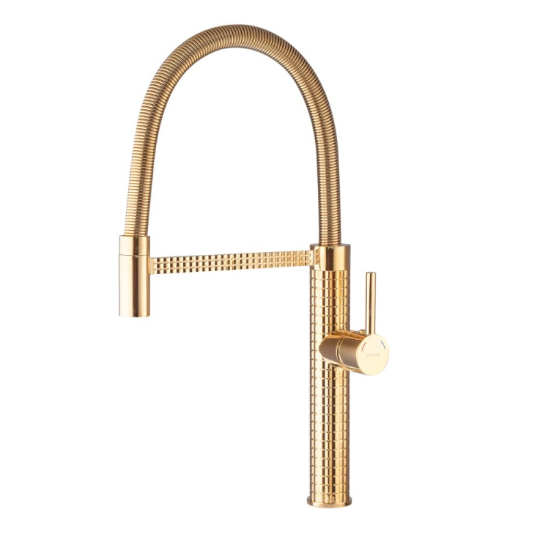Смеситель для кухни Mixxus Premium Spark 017 GOLD (MI6972)