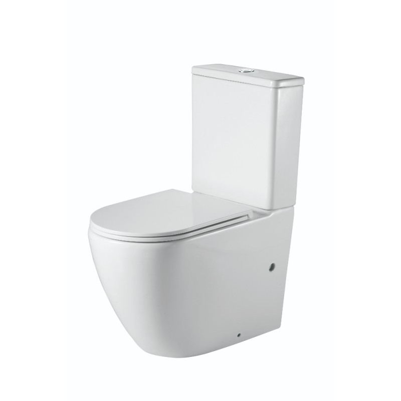 Унітаз-компакт Mixxus Premium Ellipse-0402-R 660x390x855mm, система змиву RIMLESS (MP6468)