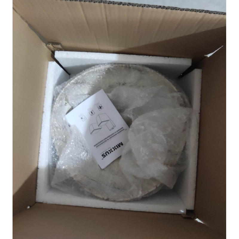 Раковина накладная Mixxus Premium WAVE-0103 MARBLE 380х380х170mm (MP6532)