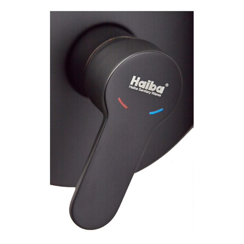 Смеситель для душа Haiba Amanda 003 (Inner) Black (HB3956)