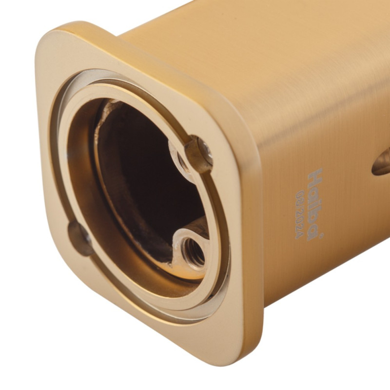 Смеситель для умывальника Haiba Kubus 001 BRUSHED GOLD (HB9622)