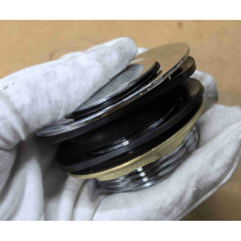 Донний клапан для ванни Koer PW-06-01 1 1/2'' автоматичний СLICK-СLACK (Колір хром) (KR5799)