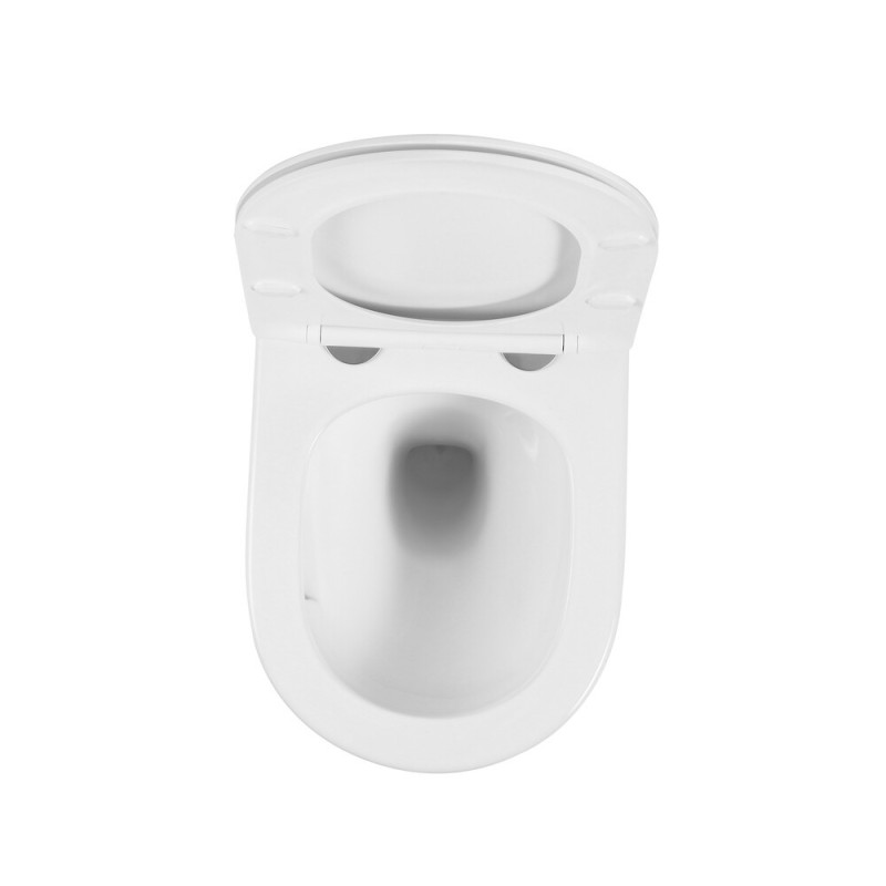 Унитаз подвесной Mixxus BEVEL-0302-T3 520x360x365mm, система смыва TORNADO 3.0 (MI6705)