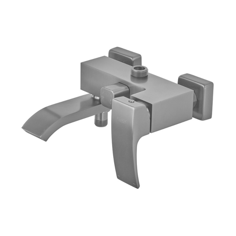 Душевая колонна со смесителем Koer KB-56007-07, 3 функции (Цвет графит) (KR5160)