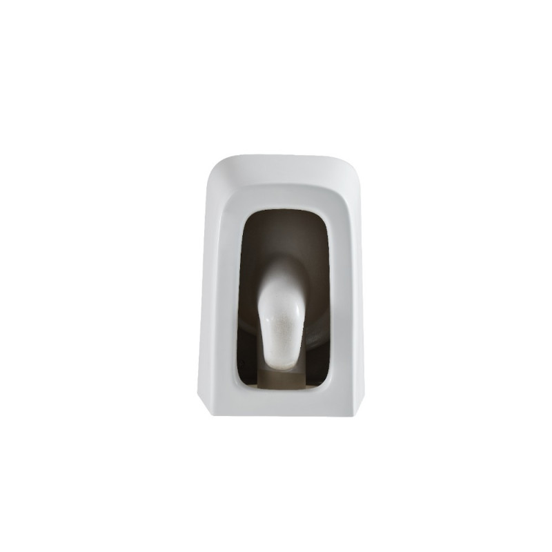 Унитаз подвесной Mixxus Premium Quadro-0302-R 530x360x365mm, система смыва Rimless (MP6454)