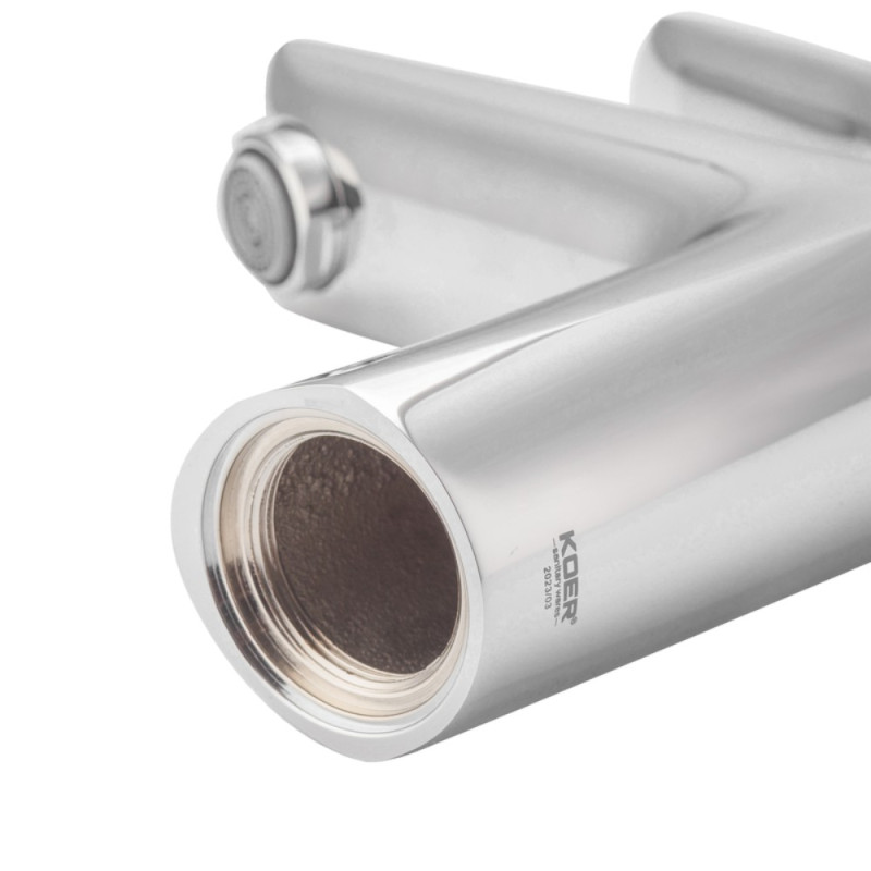 Смеситель для умывальника Koer KB-10008-01 (Цвет хром) (KR3470)