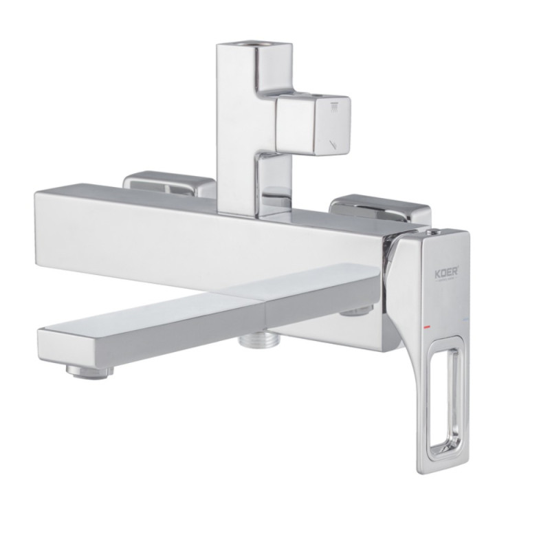 Душевая колонна со смесителем Koer KB-56009-01 (Цвет хром) (KR3506)