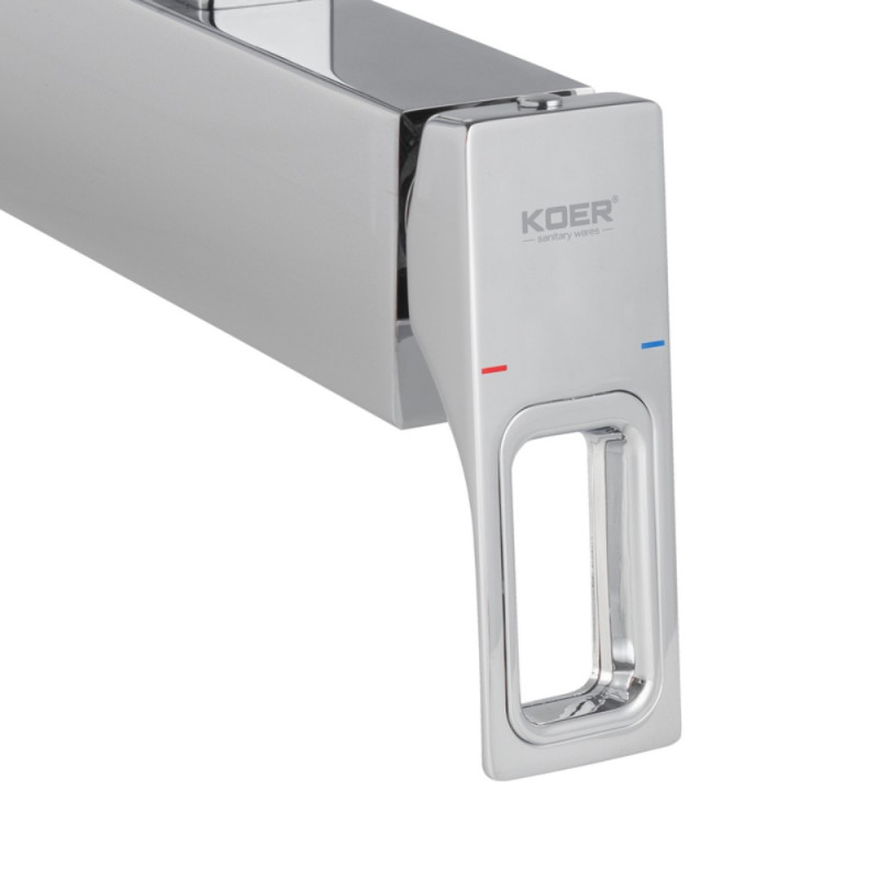 Душевая колонна со смесителем Koer KB-56009-01 (Цвет хром) (KR3506)