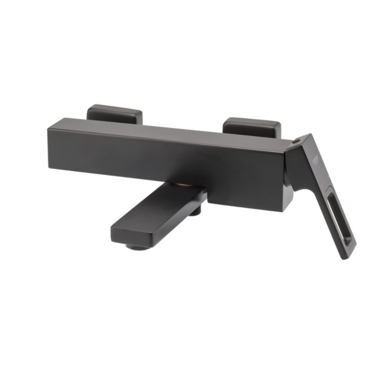 Смеситель для ванны с коротким изливом Koer KB-41009-05 (Цвет черный) (KR3503)