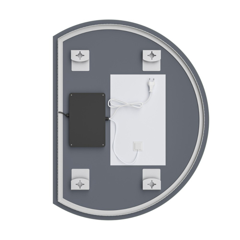 Зеркало Mixxus Premium TOPPER MS01-90x70-Reverse с Led Touch, Anti-fog, димером (3-6,5kK) (MP6632)
