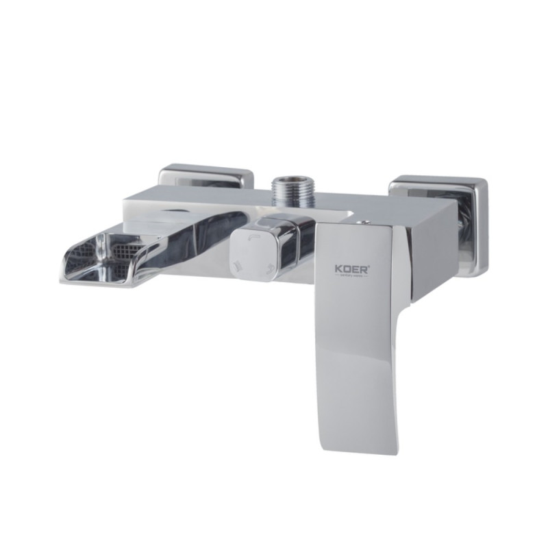 Душевая колонна со смесителем водопад Koer KB-58007-01 (Цвет хром) (KR3462)
