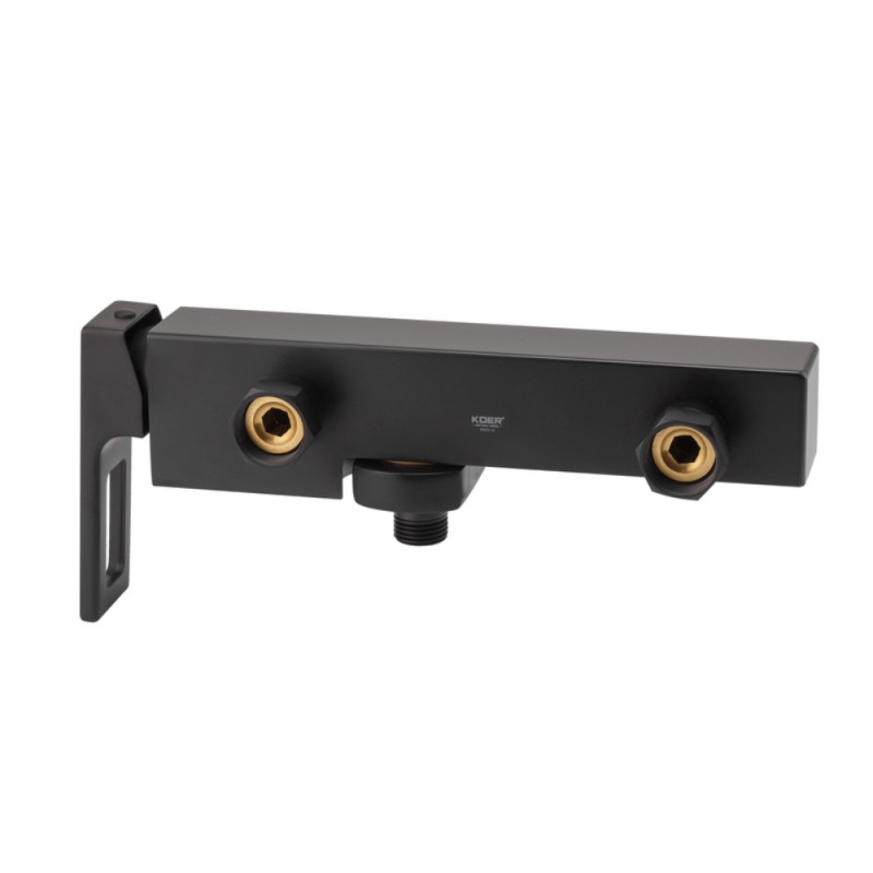 Смеситель для ванны с коротким изливом Koer KB-41009-05 (Цвет черный) (KR3503)