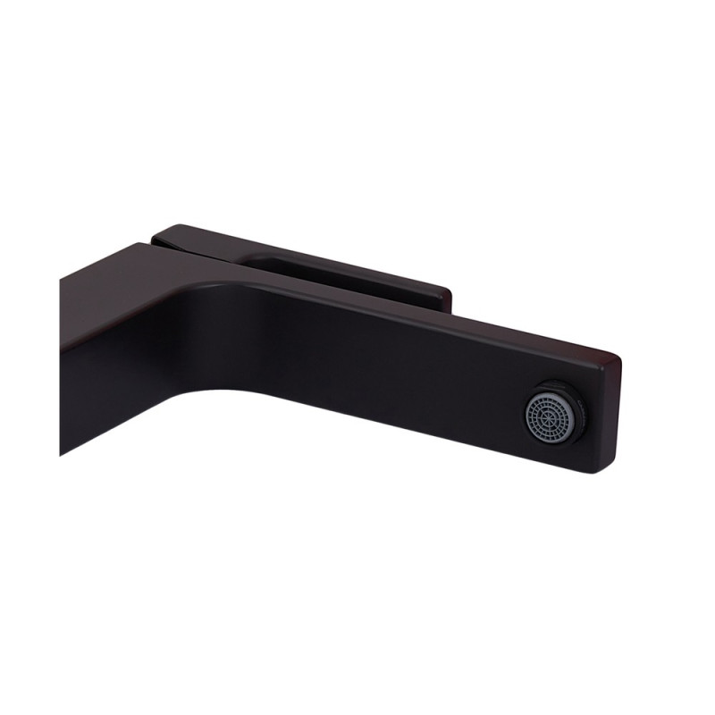 Смеситель для умывальника Koer KB-11009-05 высокий (Цвет черный) (KR3501)