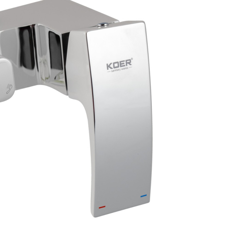 Душевая колонна со смесителем водопад Koer KB-58007-01 (Цвет хром) (KR3462)