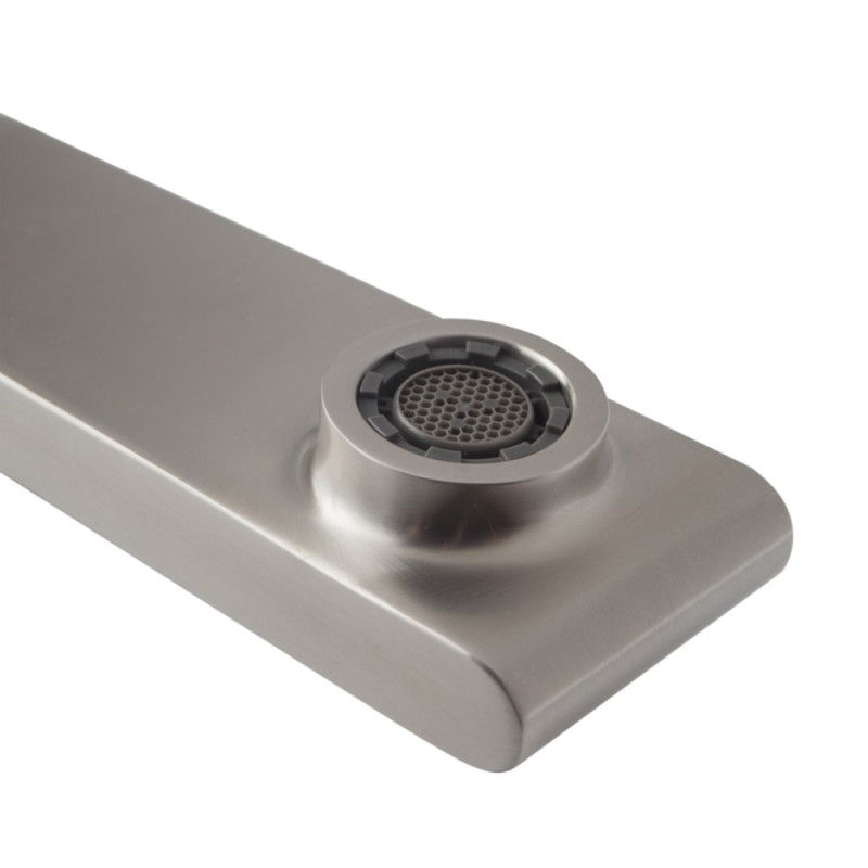 Смеситель для умывальника Koer KI-10015-02 (из нерж. стали) (Цвет нерж) (KR4781)