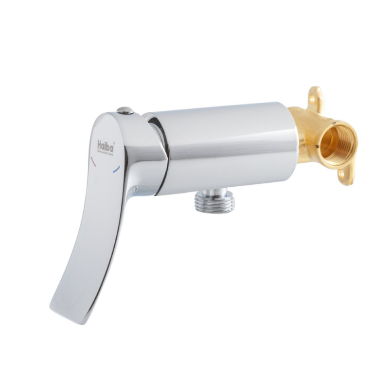 Смеситель для гигиенического душа Haiba Bolero 069 с держателем для туалетной бумаги (HB9580)
