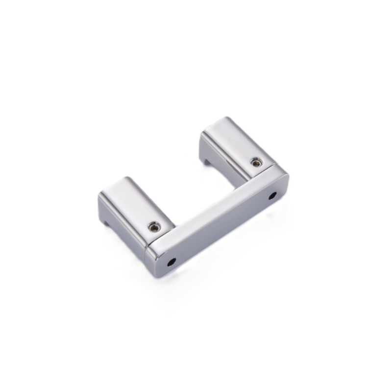 Крючок двойной Koer AS-0101-2-01 цвет хром глянец (KR6157)