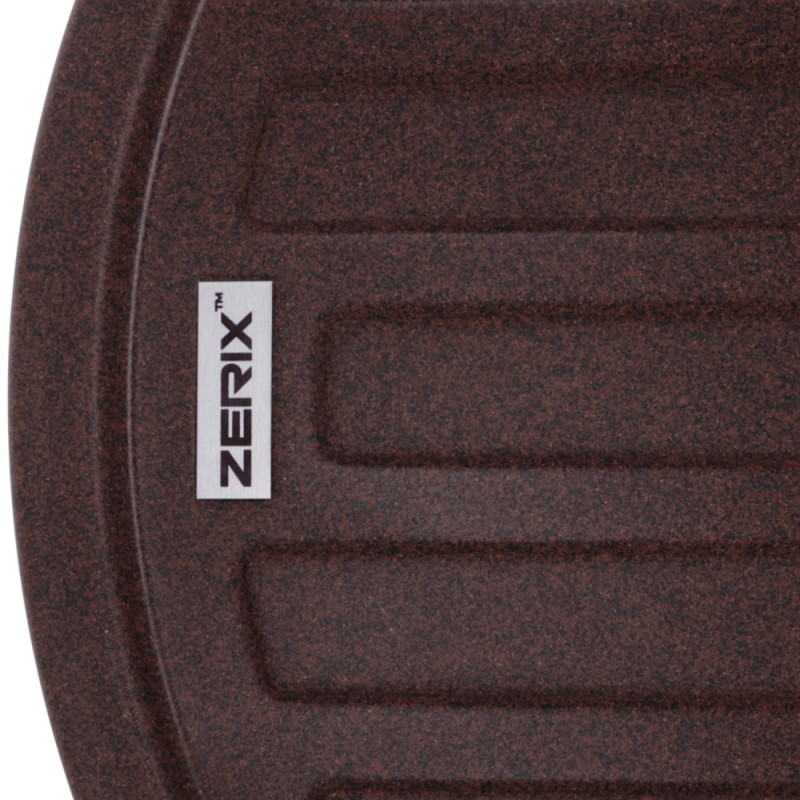 Мойка кухонная Zerix ZS-7750R-12 Коричневая (ZX4560)