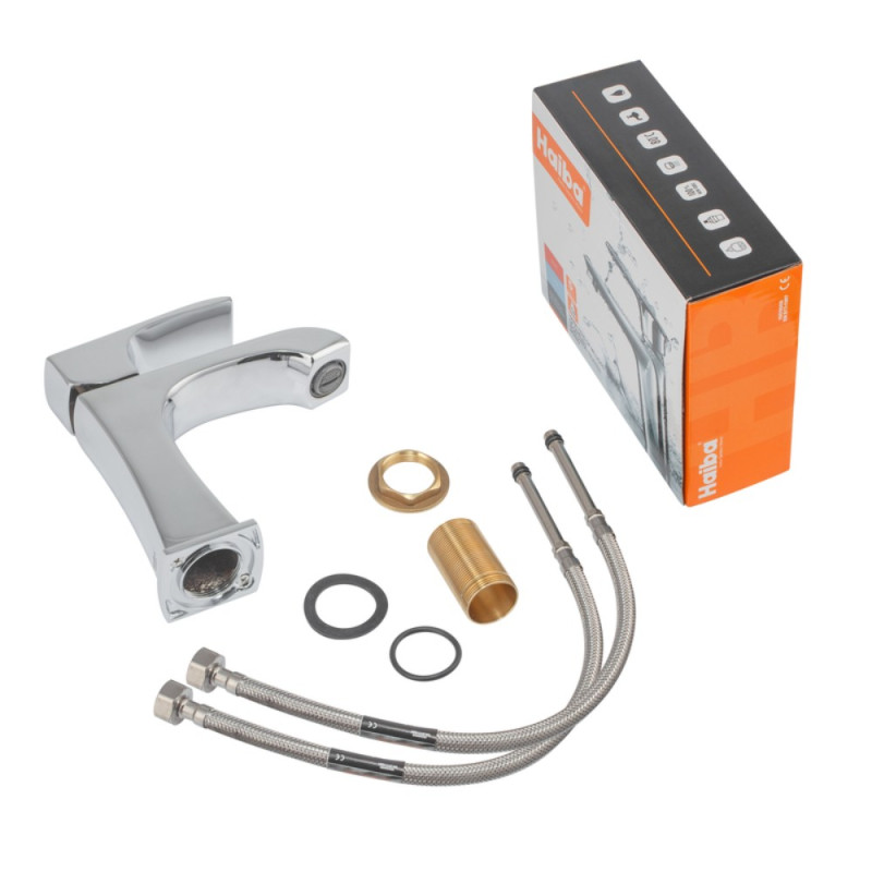 Смеситель для умывальника Haiba Monaco 001 Nut (HB9651)