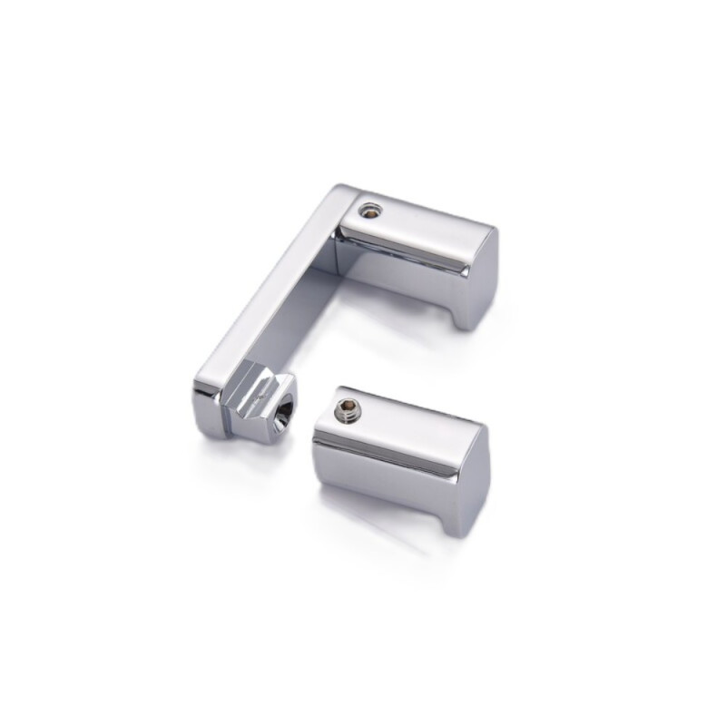 Крючок двойной Koer AS-0101-2-01 цвет хром глянец (KR6157)