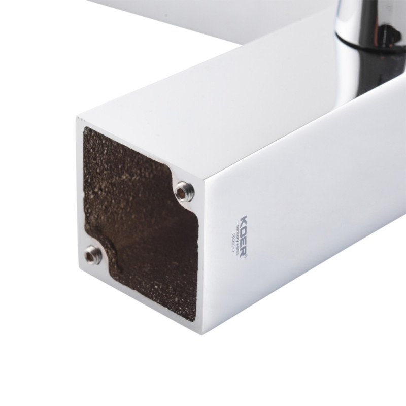 Смеситель на борт ванны Koer KB-43007-01 на 3 отверстия (Цвет хром) (KR3452)