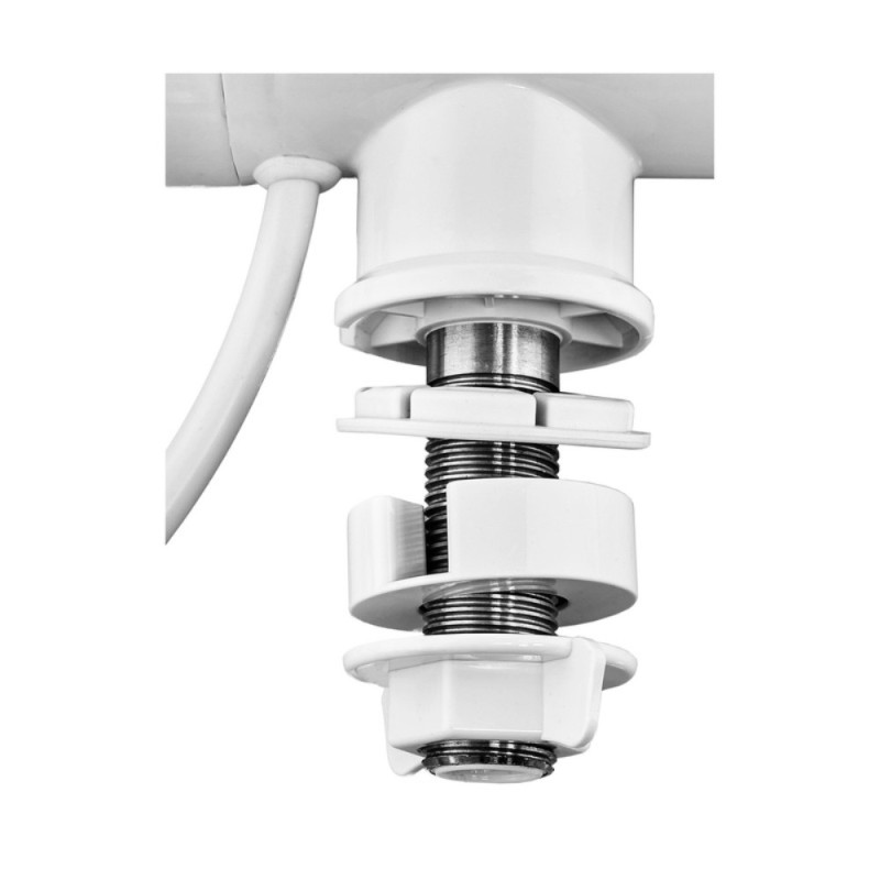 Проточный водонагреватель Zerix ELW21-F-WHITE 3,3 kW силиконовый излив, на мойку (ZX5859)