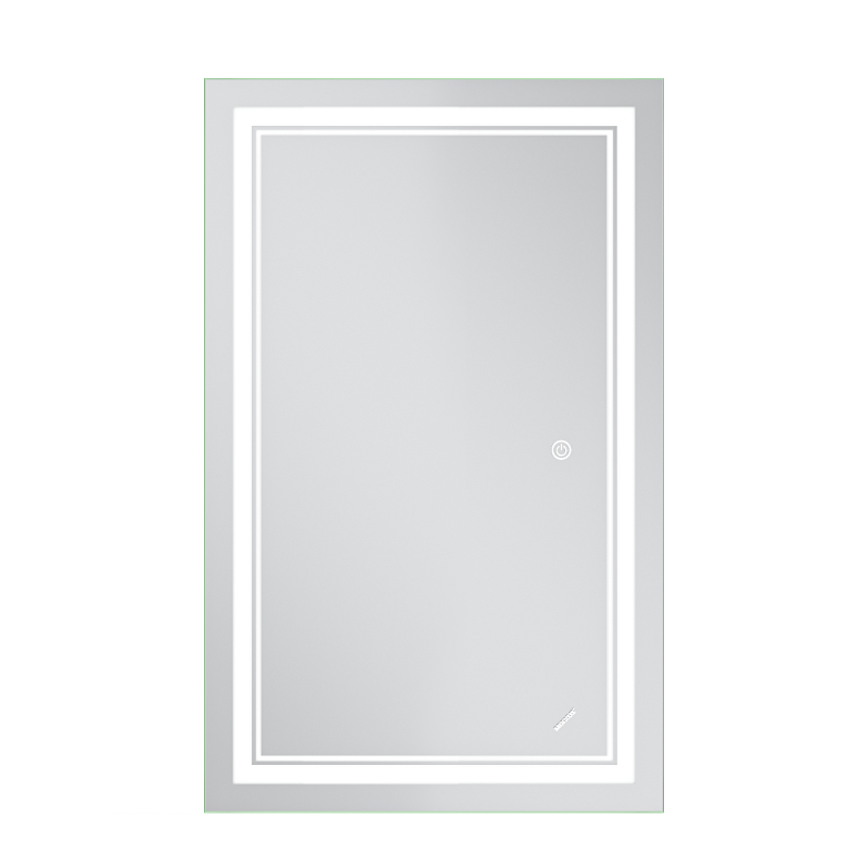 Зеркало Mixxus Premium QUADRO MR20-50x80-Reverse с Led Touch, Anti-fog, димером, регулятором яркости (MP6620)