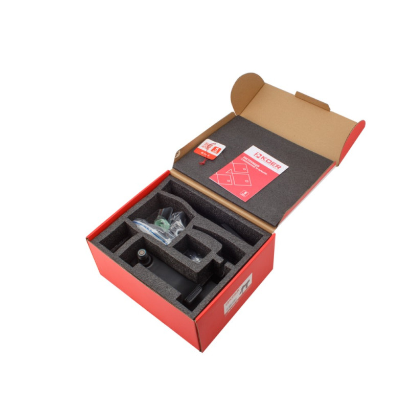 Смеситель для ванны с коротким изливом Koer KB-41007-05 (Цвет черный) (KR3455)
