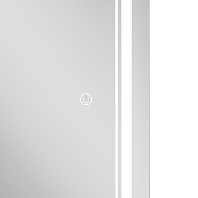 Зеркало Mixxus Premium QUADRO MR20-50x80-Reverse с Led Touch, Anti-fog, димером, регулятором яркости (MP6620)