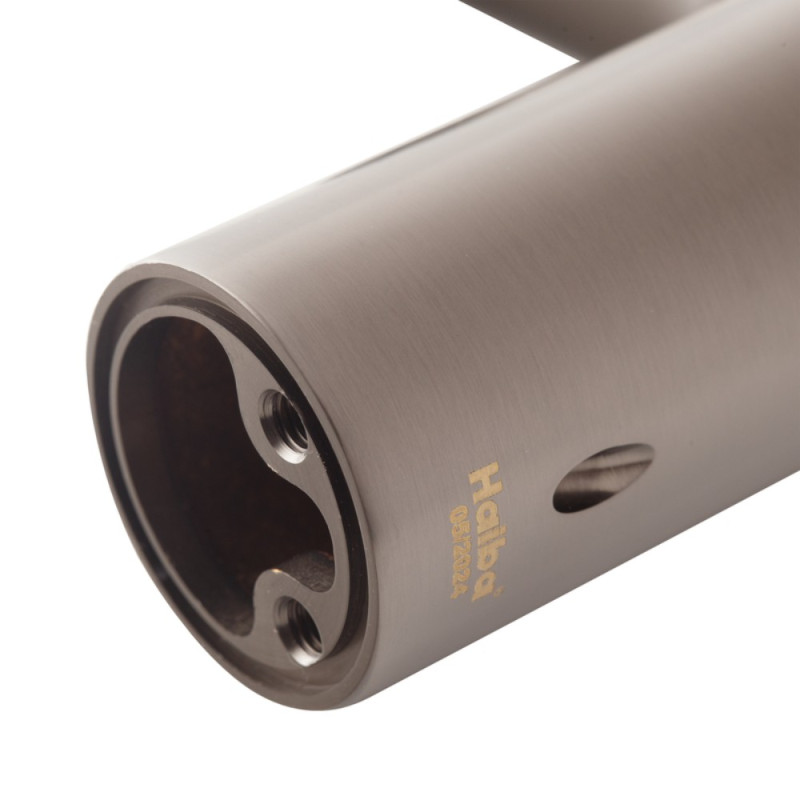 Смеситель для умывальника Haiba Milano 001 Graphite (HB4033)