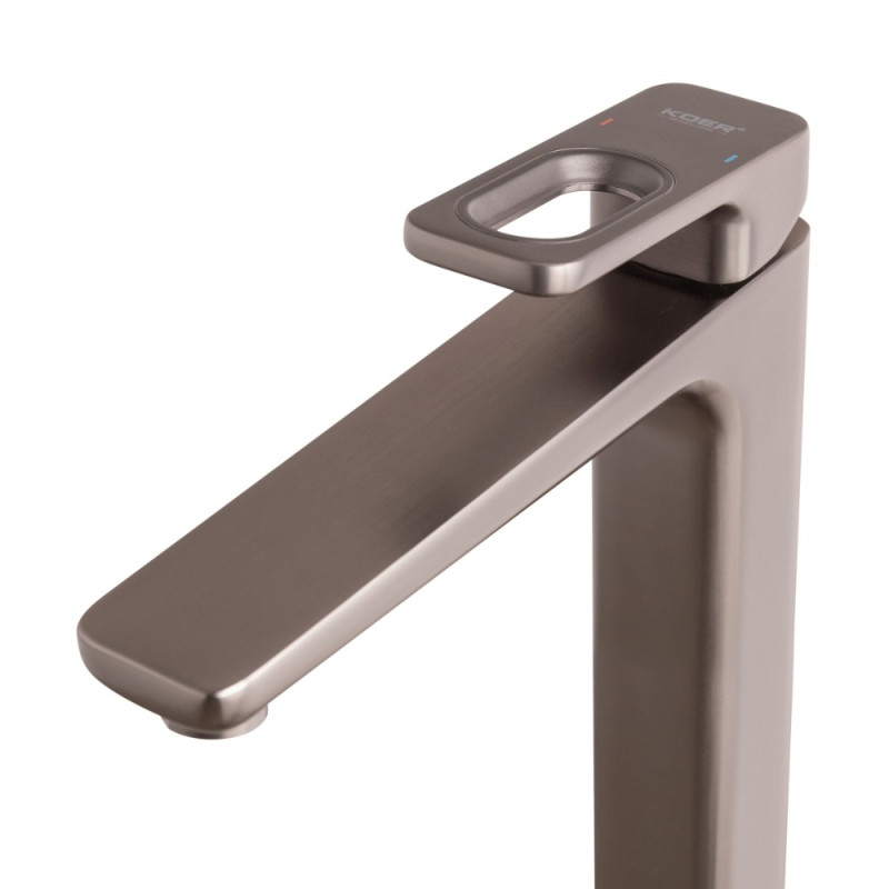 Смеситель для умывальника высокий Koer KB-11031-07 (KR5435)