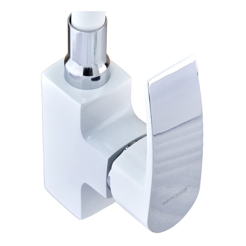 Смеситель для кухни Mixxus Magnum 011 (Nut) White-CHR.Refl.White  (MI6204)