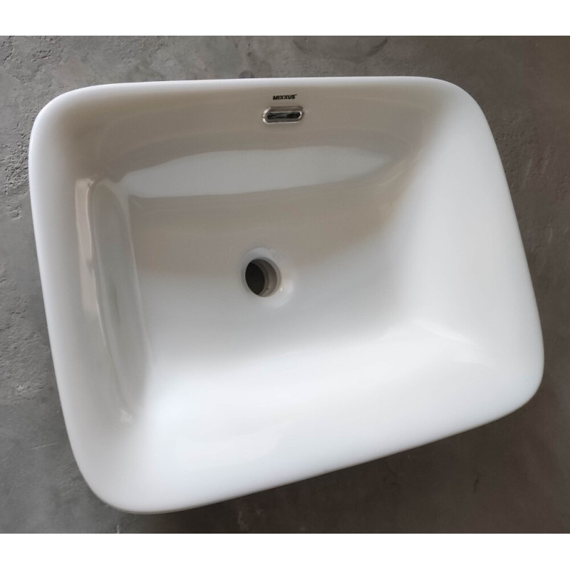 Раковина врезная на столешницу Mixxus Premium STYLE-1601 590х420х180mm с переливом (MP6570)