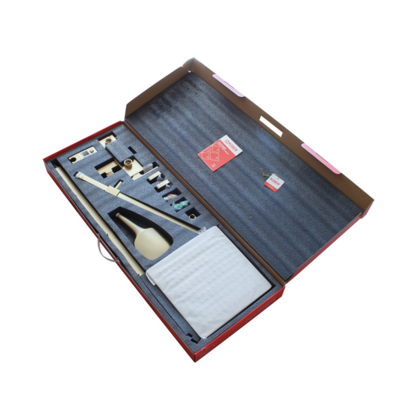 Душова колона зі змішувачем Koer KB-56009-12 3 функціі (Колір матове золото) (KR5989)