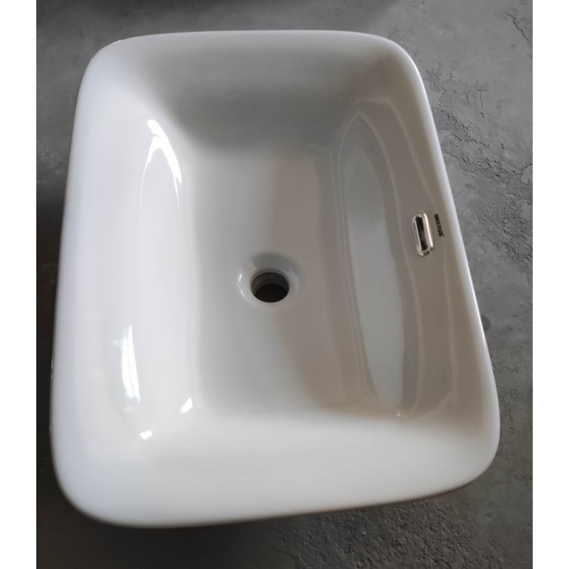 Раковина врезная на столешницу Mixxus Premium STYLE-1601 590х420х180mm с переливом (MP6570)