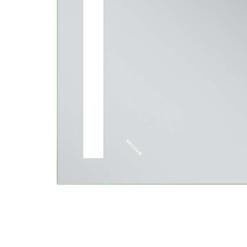 Зеркало Mixxus Premium LINES MR18-100x70-Reverse с Led Touch, Anti-fog, димером, регулятором яркости (MP6627)