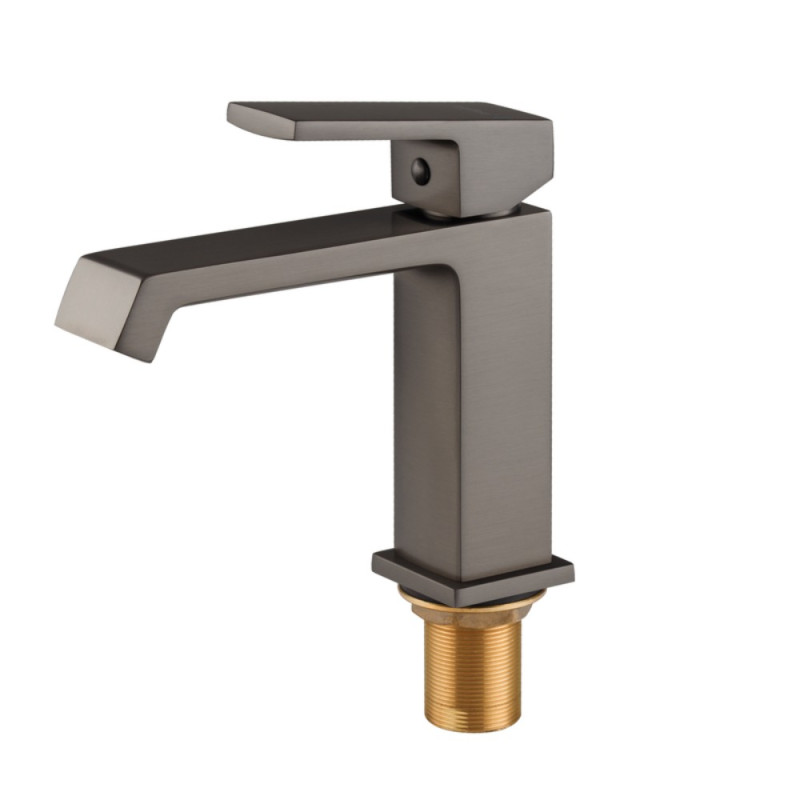 Смеситель для умывальника Haiba GAUDI 001 GRAPHITE (HB9642)