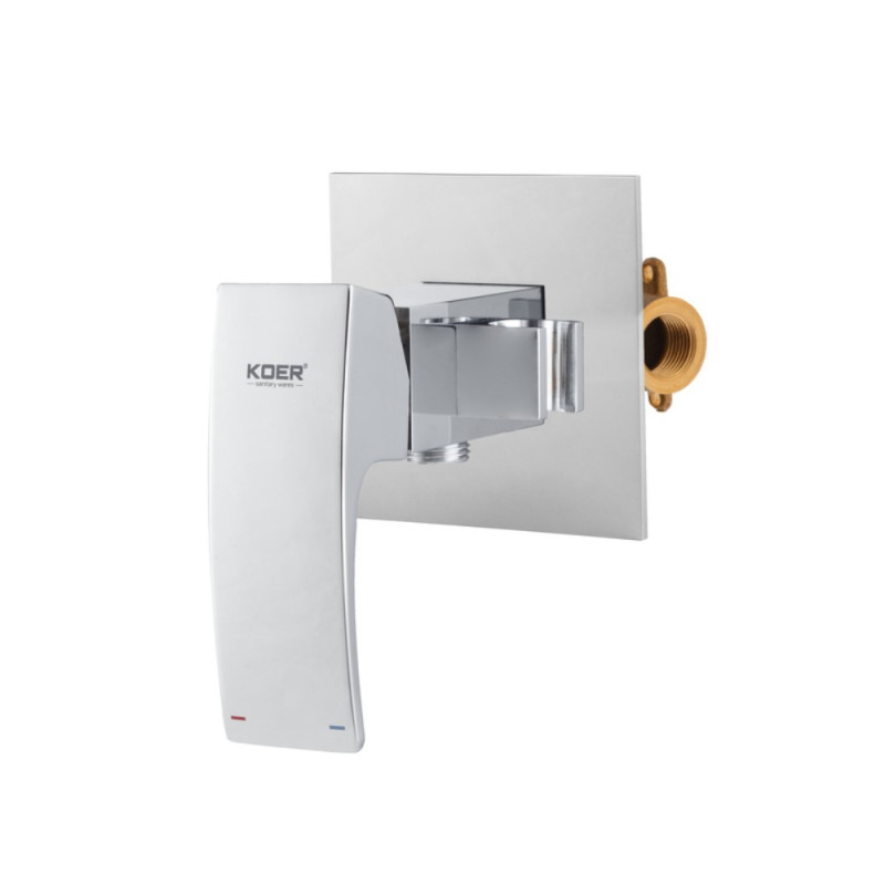 Смеситель для гигиенического душа Koer KB-23007-01 (Цвет хром) (KR3468)