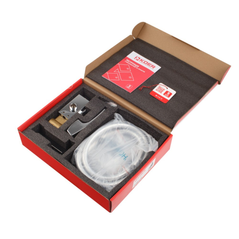 Смеситель для гигиенического душа Koer KB-23007-01 (Цвет хром) (KR3468)
