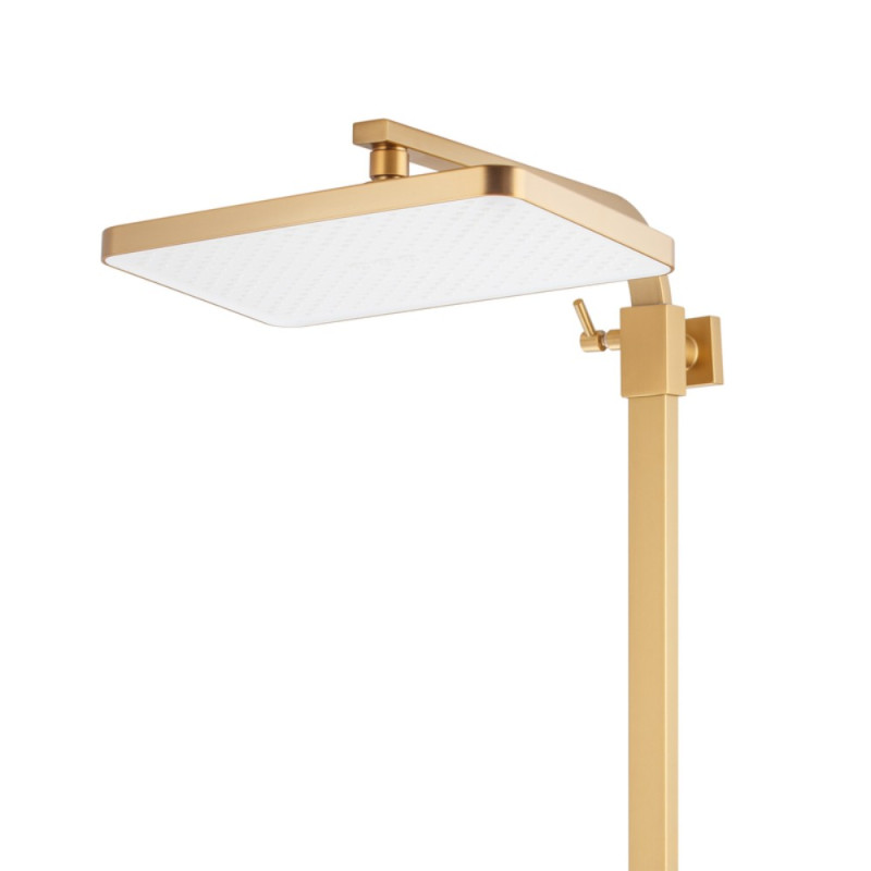 Душевая колонна со смесителем Haiba KANT 009-J BRUSHED GOLD (HB9606)