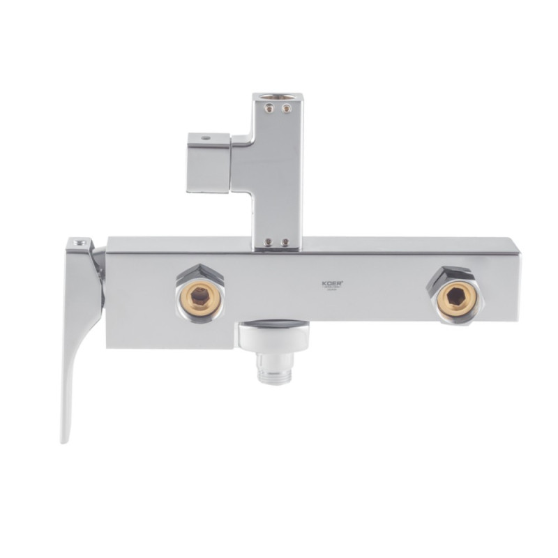 Душевая колонна со смесителем Koer KB-56010-01 (Цвет хром) (KR3494)