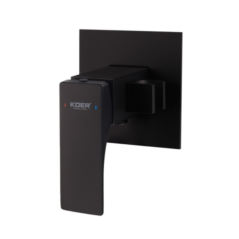 Смеситель для гигиенического душа Koer KB-23010-05 (Цвет черный) (KR3497)