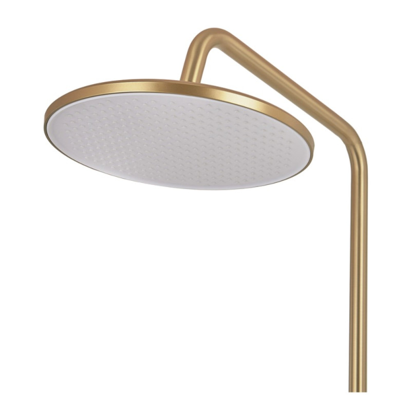 Душевая колонна со смесителем Zerix Rex-009-J Brushed Gold из нерж. стали (Цвет мат. золото) (ZX6125)