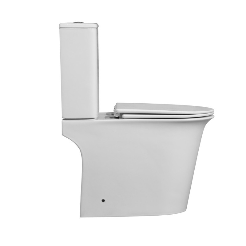 Унитаз-компакт Mixxus WAVE-0405-R 630х350х795mm, система смыва RIMLESS (MI6694)