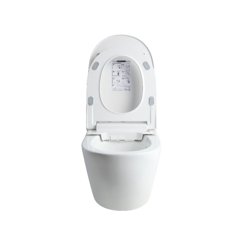 Комплект: Koer TB-0301 Smart Унитаз-биде подвесной TB-0101 с электронным управлением + Инсталляция KT-0409 + панель KT-0609-01 Chrome (KR6116)