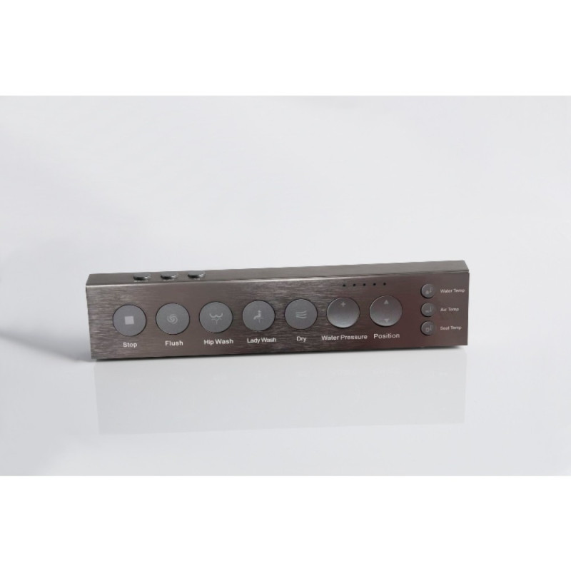 Комплект: Koer TB-0301 Smart Унитаз-биде подвесной TB-0101 с электронным управлением + Инсталляция KT-0409 + панель KT-0609-01 Chrome (KR6116)