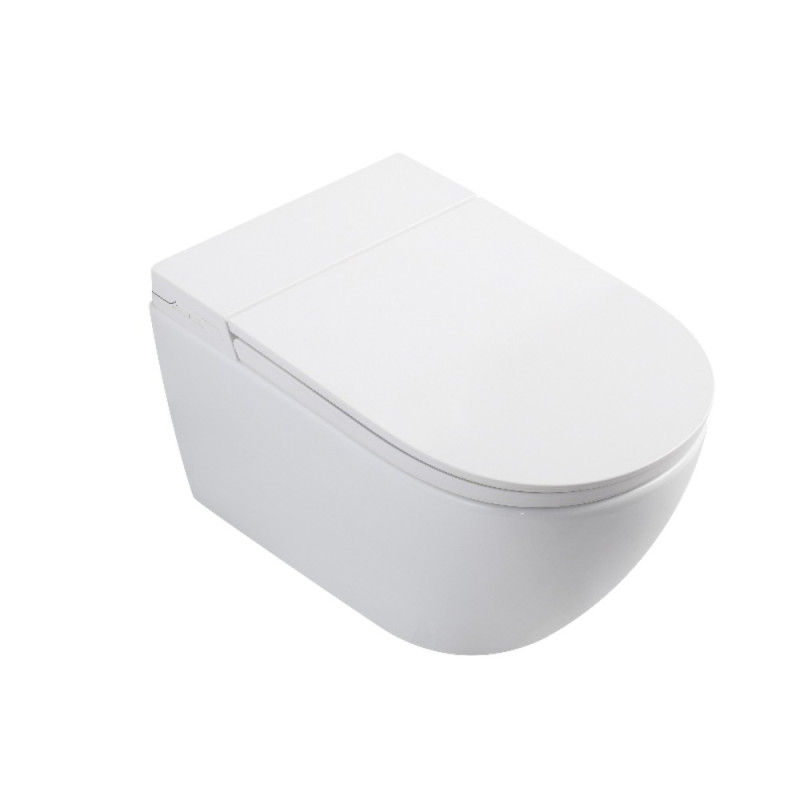Комплект: Koer TB-0301 Smart Унитаз-биде подвесной TB-0101 с электронным управлением + Инсталляция KT-0409 + панель KT-0609-01 Chrome (KR6116)