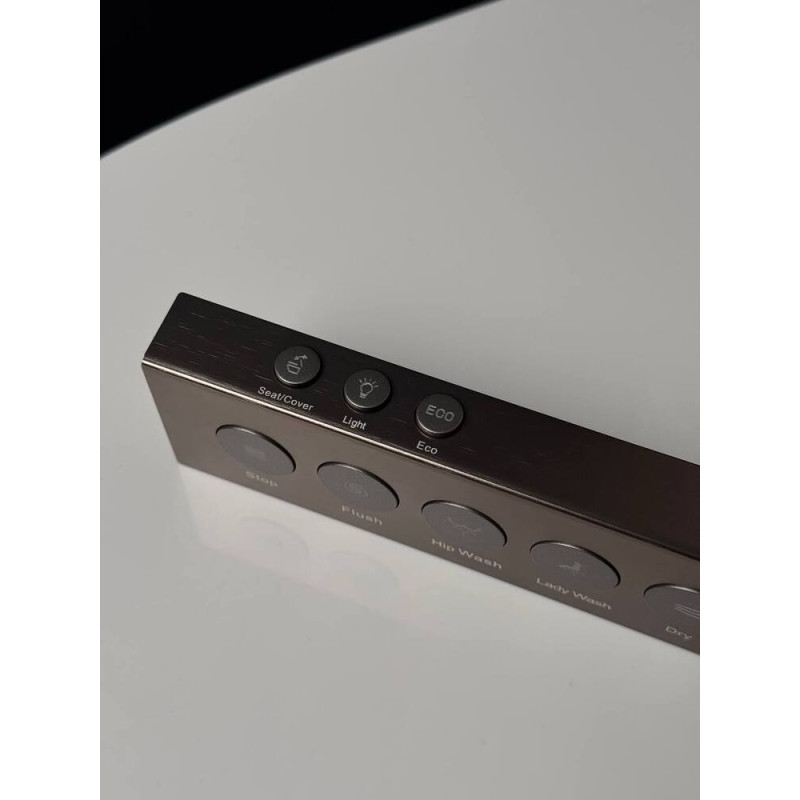Комплект: Koer TB-0301 Smart Унитаз-биде подвесной TB-0101 с электронным управлением + Инсталляция KT-0409 + панель KT-0609-01 Chrome (KR6116)