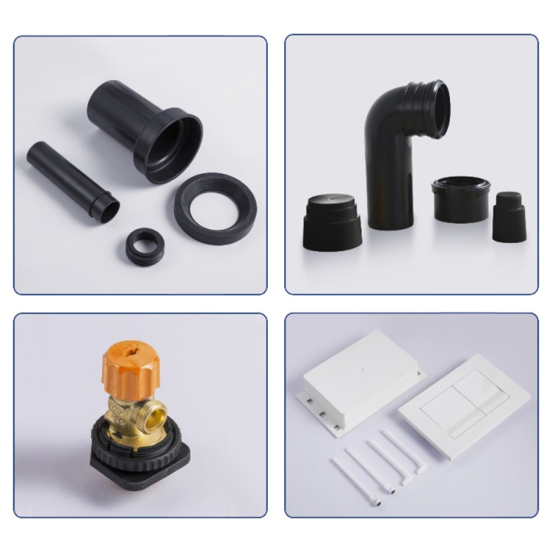 Комплект: Koer TB-0301 Smart Унитаз-биде подвесной TB-0101 с электронным управлением + Инсталляция KT-0409 + панель KT-0609-01 Chrome (KR6116)